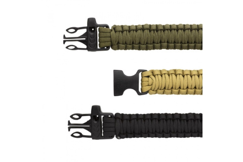BRANSOLETKA PRZETRWANIA LINKA PARACORD /MACGYVER BRANSOLETKA PRZETRWANIA LINKA PARACORD /MACGYVER