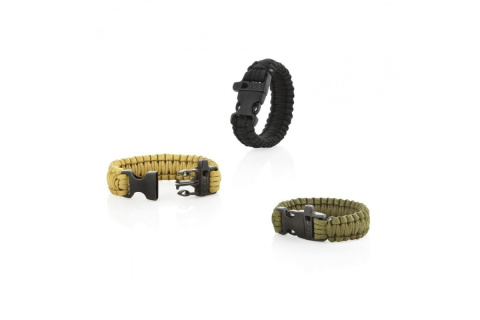 BRANSOLETKA PRZETRWANIA LINKA PARACORD /MACGYVER BRANSOLETKA PRZETRWANIA LINKA PARACORD /MACGYVER