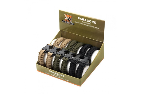 BRANSOLETKA PRZETRWANIA LINKA PARACORD /MACGYVER BRANSOLETKA PRZETRWANIA LINKA PARACORD /MACGYVER