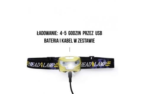 LATARKA CZOŁOWA S102272 100LM /MACGYVER