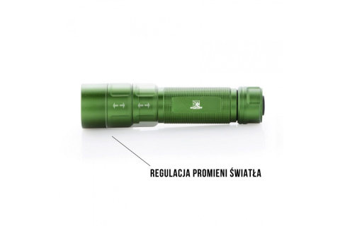 LATARKA ALUMINIOWA Z PŁYNNĄ REGULACJĄ ŚWIATŁA 200LM /MACGYVER LATARKA ALUMINIOWA Z PŁYNNĄ REGULACJĄ ŚWIATŁA 200LM /MACGYVER