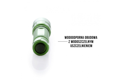 LATARKA ALUMINIOWA Z PŁYNNĄ REGULACJĄ ŚWIATŁA 200LM /MACGYVER LATARKA ALUMINIOWA Z PŁYNNĄ REGULACJĄ ŚWIATŁA 200LM /MACGYVER