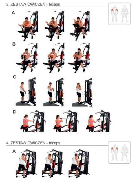 ATLAS DO ĆWICZEŃ TYTAN 10R 200LBS 90KG /HMS