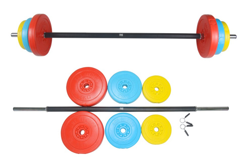 SZTANGA DO ĆWICZEŃ TRAINING PUMP SDB20 20KG /ONE FITNESS SZTANGA DO ĆWICZEŃ TRAINING PUMP SDB20 20KG /ONE FITNESS