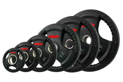 OBCIĄŻENIE GUMOWANE OLIMPIJSKIE TRI GRIP 2KG /TKO