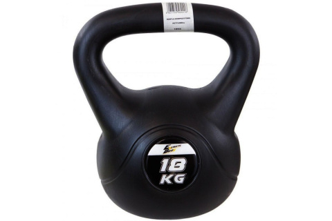 HANTLA KETTLEBELL BITUMICZNA EBBI 18KG /EB FIT