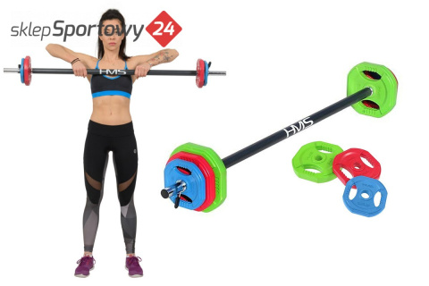 SZTANGA DO ĆWICZEŃ TRAINING PUMP SBP20 20KG /HMS SZTANGA DO ĆWICZEŃ TRAINING PUMP SBP20 20KG /HMS