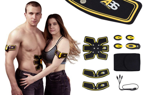 ELEKTROSTYMULATOR MASAŻER MIĘŚNI BRZUCHA MASTER PRO /ABS ELEKTROSTYMULATOR MASAŻER MIĘŚNI BRZUCHA MASTER PRO /ABS