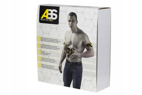 ELEKTROSTYMULATOR MASAŻER MIĘŚNI BRZUCHA MASTER PRO /ABS ELEKTROSTYMULATOR MASAŻER MIĘŚNI BRZUCHA MASTER PRO /ABS