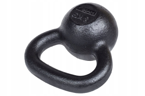 HANTLA KETTLEBELL ŻELIWNA KZG 8KG /HMS HANTLA KETTLEBELL ŻELIWNA KZG 8KG /HMS