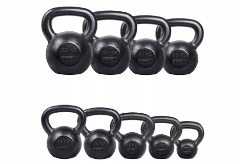 HANTLA KETTLEBELL ŻELIWNA KZG 8KG /HMS HANTLA KETTLEBELL ŻELIWNA KZG 8KG /HMS