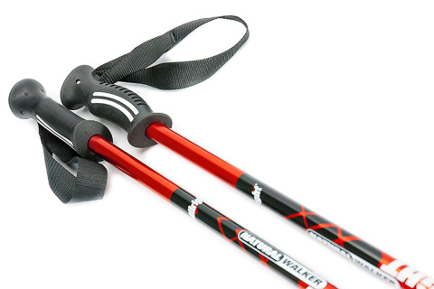 KIJE TREKKINGOWE 2CZ RED /ALLRIGHT KIJE TREKKINGOWE 2CZ RED /ALLRIGHT
