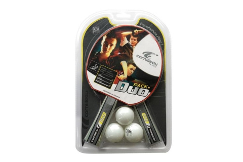 PALETKI DO PING PONGA Z PIŁECZKAMI SPORT DUO /CORNILLEAU