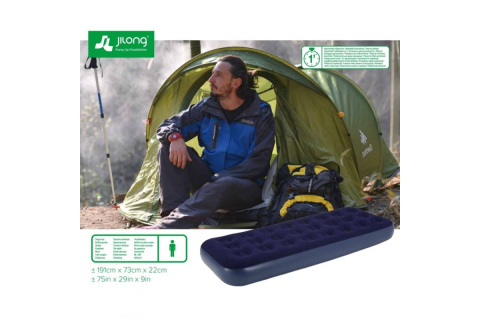 MATERAC FLOKOWANY 191X73X22 CM /JILONG MATERAC FLOKOWANY 191X73X22 CM /JILONG