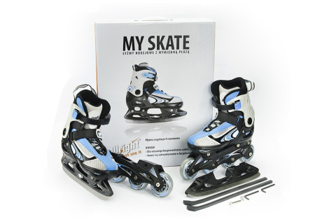 ŁYŻWY HOKEJOWE MY SKATE NIEB. 33-36 /ALLRIGHT ŁYŻWY HOKEJOWE MY SKATE NIEB. 33-36 /ALLRIGHT