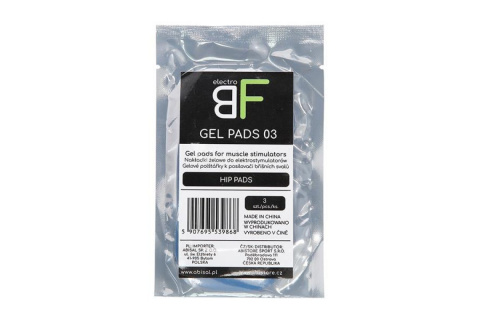 NAKŁADKI ŻELOWE DO ELEKTROSTYMULATORÓW GEL PADS 03 NN