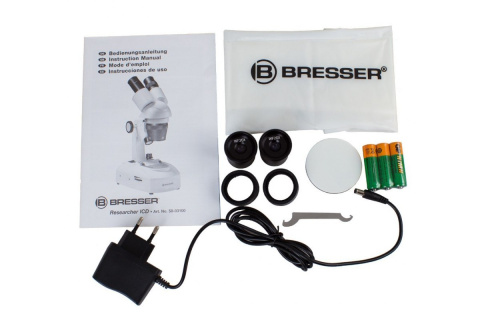 MIKROSKOP RESEARCHER ICD LED 20X-80X /BRESSER