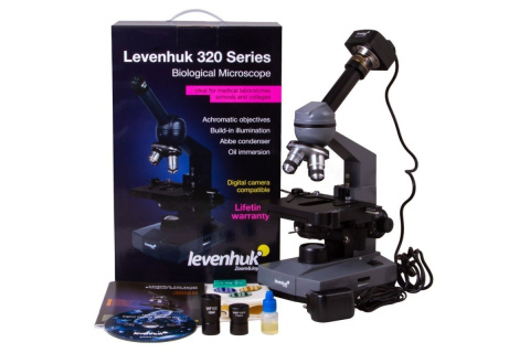 MIKROSKOP MONOKULAROWY CYFROWY D320L PLUS 3.1M /LEVENHUK