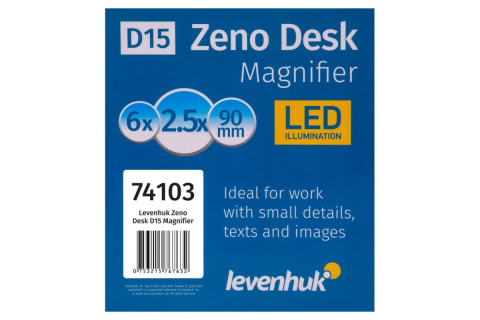 LUPA ZENO DESK D15 /LEVENHUK LUPA ZENO DESK D15 /LEVENHUK