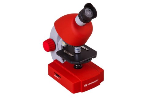 MIKROSKOP JUNIOR 40X-640X CZERW. /BRESSER