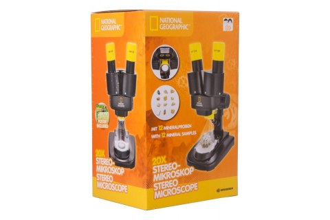 MIKROSKOP STEREOSKOPOWY NATIONAL GEOGRAPHIC 20X /BRESSER