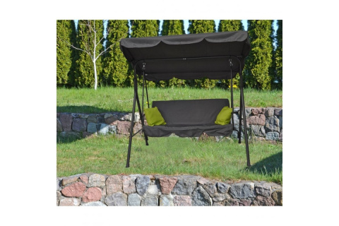 HUŚTAWKA OGRODOWA 3-OS 172X113X156CM /SASKA GARDEN