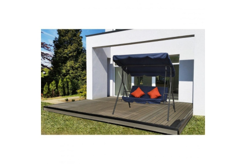 HUŚTAWKA OGRODOWA 3-OS 172X113X156CM /SASKA GARDEN HUŚTAWKA OGRODOWA 3-OS 172X113X156CM /SASKA GARDEN