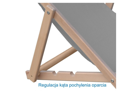 FOTEL LEŻAK OGRODOWY PLAŻOWY CLASSIC P /SASKA GARDEN FOTEL LEŻAK OGRODOWY PLAŻOWY CLASSIC P /SASKA GARDEN