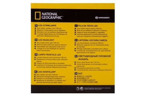 LATARKA CZOŁOWA NATIONAL GEOGRAPHIC 150LM /BRESSER LATARKA CZOŁOWA NATIONAL GEOGRAPHIC 150LM /BRESSER