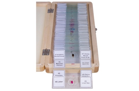 ZESTAW PREPARATÓW W ETUI, 50 SZT. /BRESSER