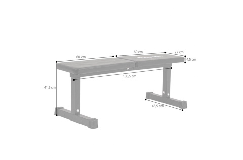ŁAWECZKA DO ĆWICZEŃ FB050 /INSPORTLINE