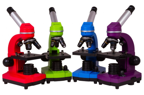 MIKROSKOP JUNIOR BIOLUX SEL 40-1600X CZERW. /BRESSER