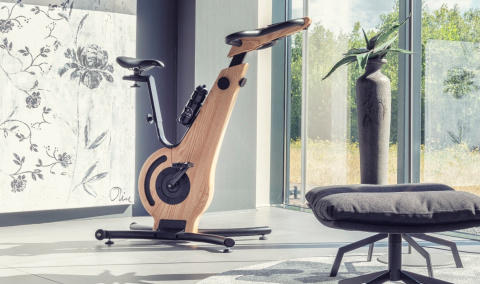 ROWER STACJONARNY CLASSIC ORZECH /NOHRD