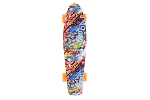 DESKOROLKA FISZKA ART GRAFFITI 2 56CM /NILS