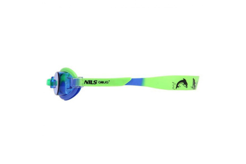 OKULARY PŁYWACKIE 1122 AF NIEB-ZIEL. /NILS