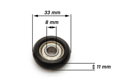 KÓŁKA PROWADZĄCE DO WIOŚLARZY WODNYCH HOME A1 /WATERROWER KÓŁKA PROWADZĄCE DO WIOŚLARZY WODNYCH HOME A1 /WATERROWER