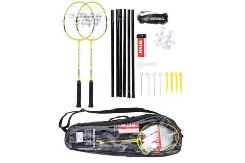 ZESTAW DO BADMINTONA ALUMTEC 4466 ŻÓŁT. /WISH