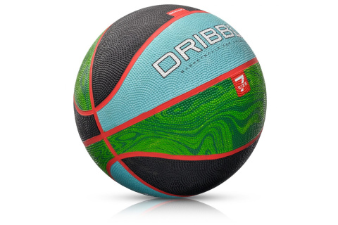 PIŁKA DO KOSZYKÓWKI DRIBBLE ROZM. #7 NIEB-ZIEL. /METEOR PIŁKA DO KOSZYKÓWKI DRIBBLE ROZM. #7 NIEB-ZIEL. /METEOR