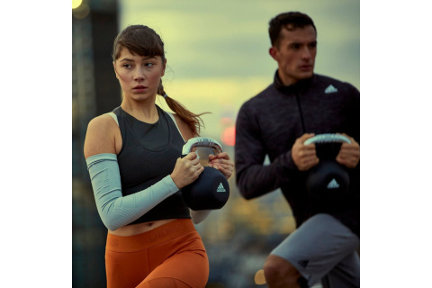 HANTLA KETTLEBELL NEOPRENOWA ADWT 12KG /ADIDAS HANTLA KETTLEBELL NEOPRENOWA ADWT 12KG /ADIDAS