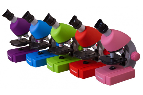 MIKROSKOP JUNIOR 40X-640X, ZIELONY /BRESSER