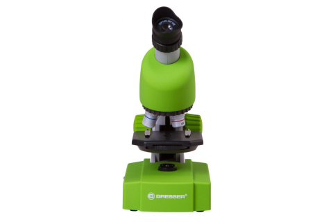 MIKROSKOP JUNIOR 40X-640X, ZIELONY /BRESSER