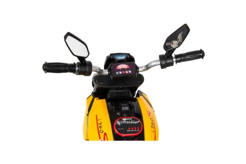 MOTOR ELEKTRYCZNY AVALON ŻÓŁT. /ENERO