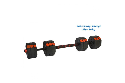 HANTLE REGULOWANE SZTANGA S1033426 30KG /EB FIT HANTLE REGULOWANE SZTANGA S1033426 30KG /EB FIT