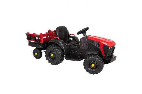 TRAKTOR ELEKTRYCZNY Z PRZYCZEPĄ CZERW-CZARN. /ENERO TRAKTOR ELEKTRYCZNY Z PRZYCZEPĄ CZERW-CZARN. /ENERO