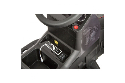 TRAKTOR ELEKTRYCZNY Z PRZYCZEPĄ CZERW-CZARN. /ENERO TRAKTOR ELEKTRYCZNY Z PRZYCZEPĄ CZERW-CZARN. /ENERO