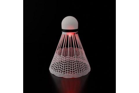 LOTKI DO BADMINTONA NBL6193 NYLON LED 3 SZT. /NILS