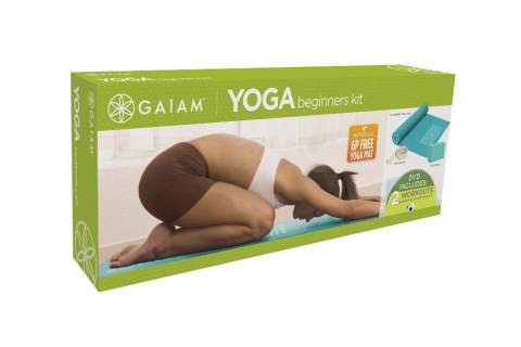 MATA DO ĆWICZEŃ TURK 173X61CM + KOSTKA /GAIAM MATA DO ĆWICZEŃ TURK 173X61CM + KOSTKA /GAIAM