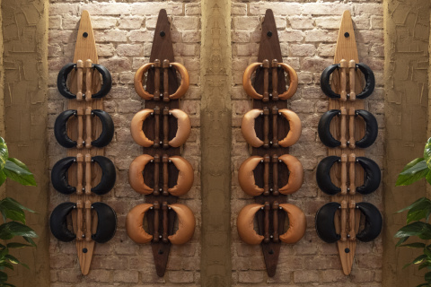 HANTLE SWINGBELL BOARD OAK SKÓRA 40KG 4 PARY /NOHRD