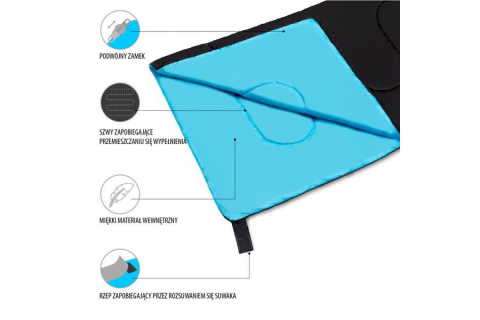 ŚPIWÓR TURYSTYCZNY NC2002 190X75CM /NILS