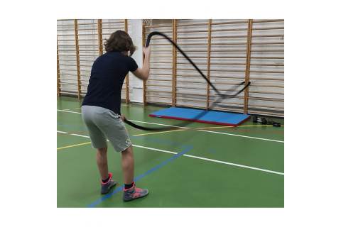 LINA TRENINGOWA BATTLE ROPE 9M X 3,8CM /EB FIT LINA TRENINGOWA BATTLE ROPE 9M X 3,8CM /EB FIT